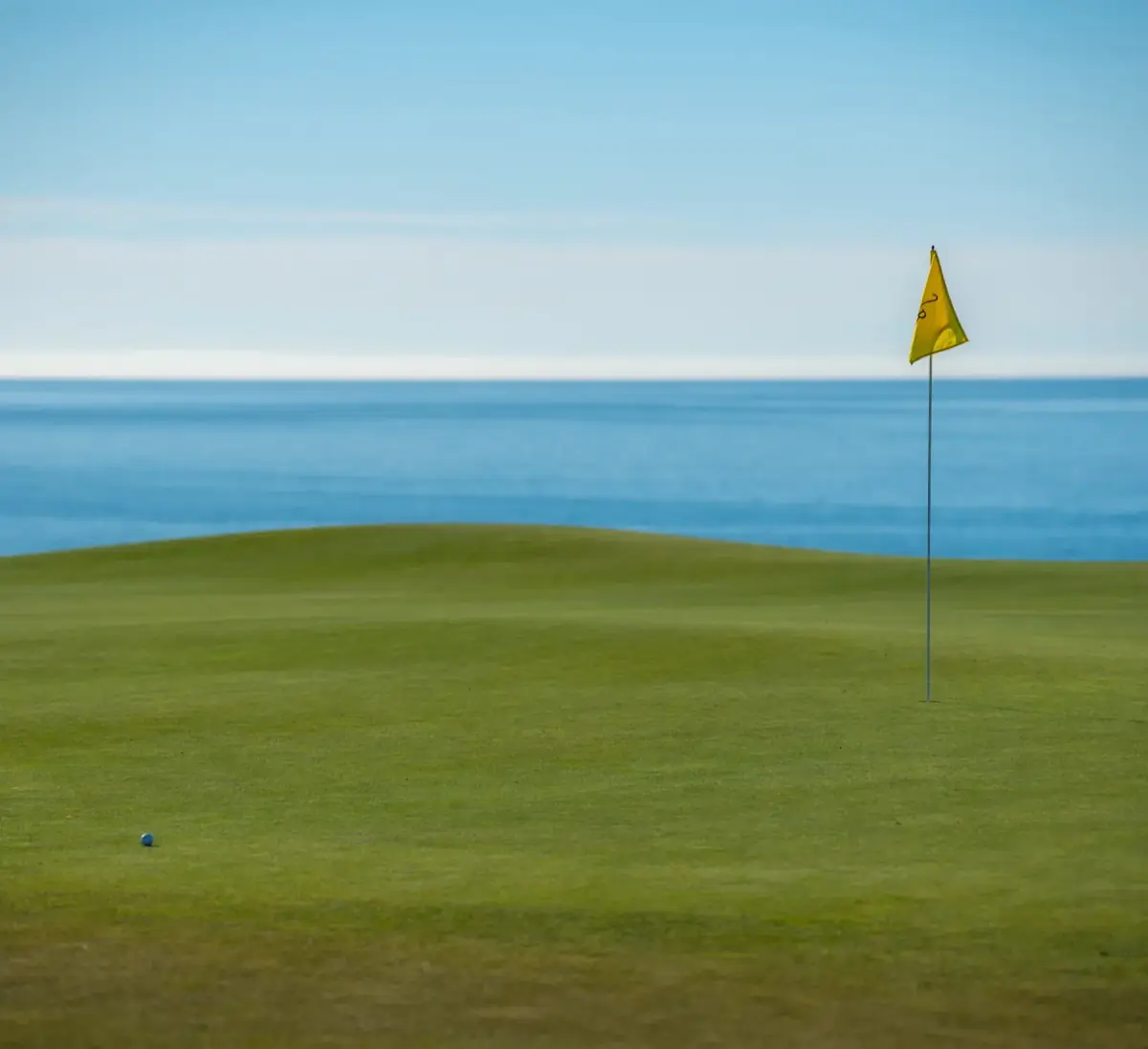 The eighteenth green